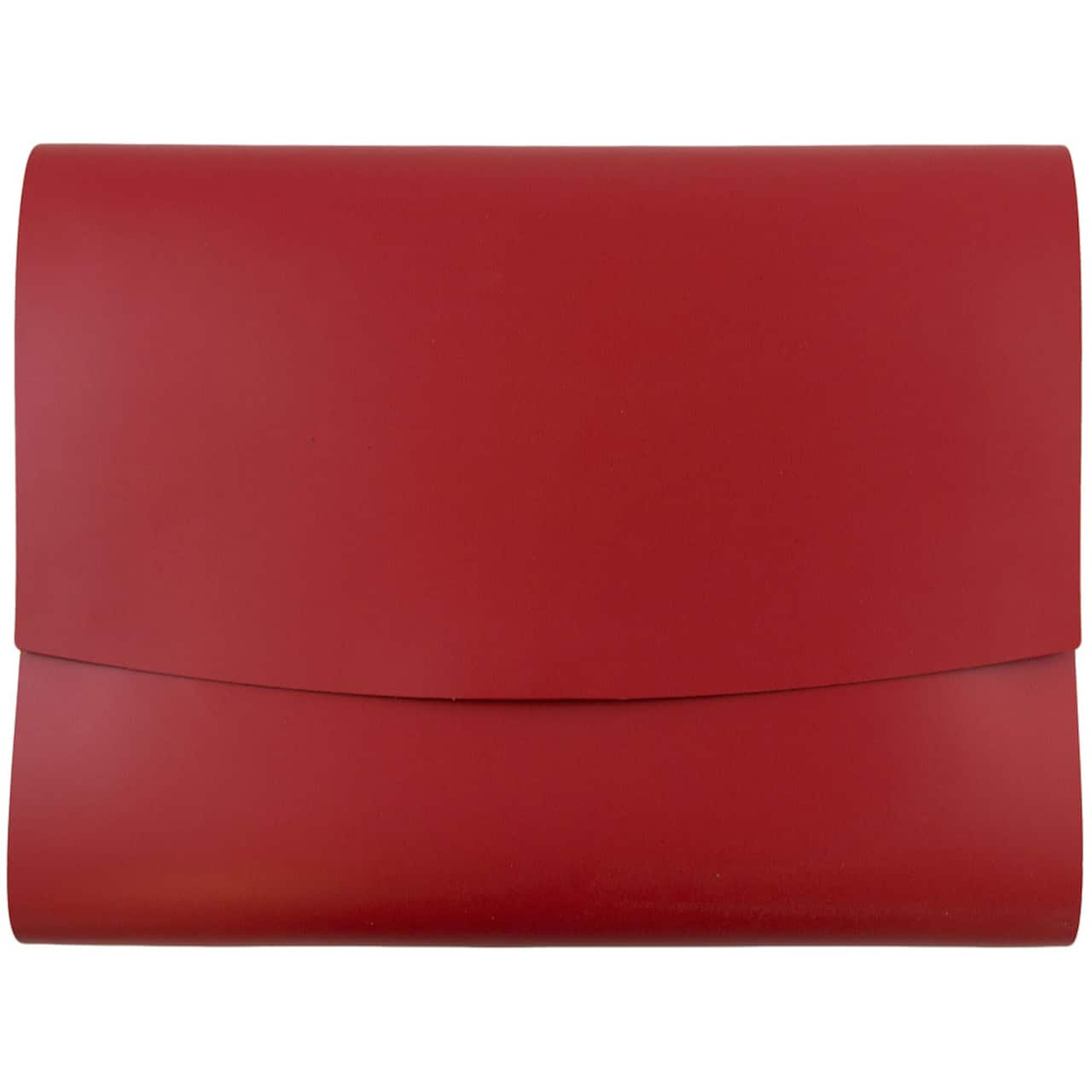 JAM Paper Italian Leather Snap Closure Portfolio